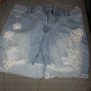 hollister skirt, high rise.